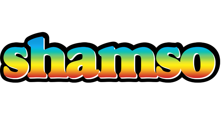 Shamso color logo