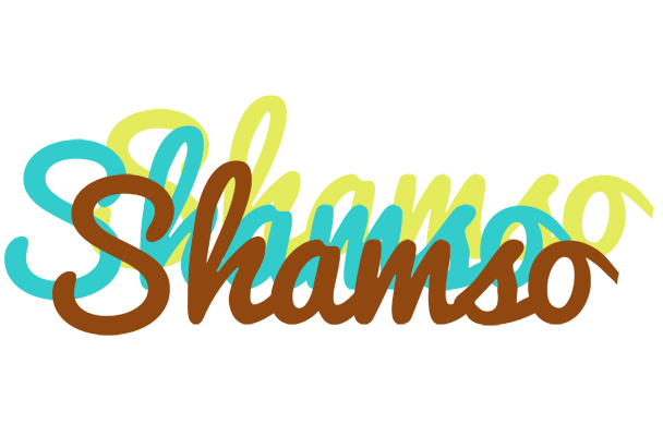 Shamso cupcake logo