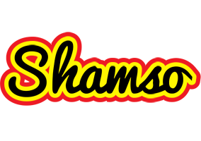 Shamso flaming logo