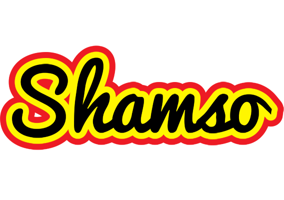 Shamso flaming logo