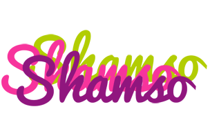 Shamso flowers logo