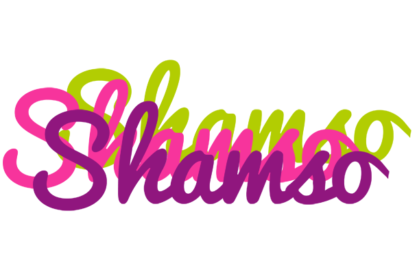 Shamso flowers logo
