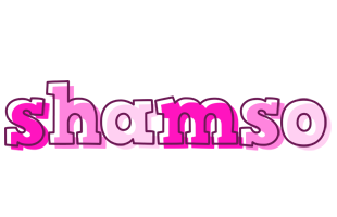 Shamso hello logo