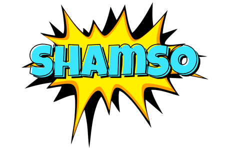 Shamso indycar logo