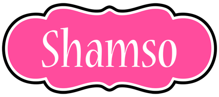 Shamso invitation logo