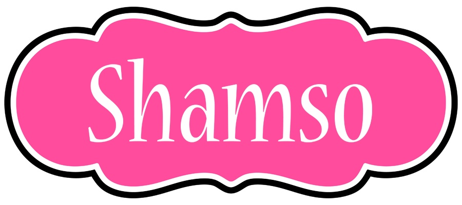 Shamso invitation logo