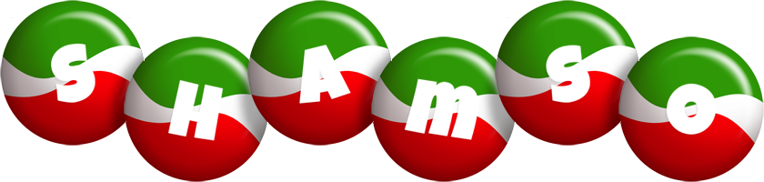 Shamso italy logo