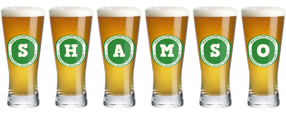 Shamso lager logo