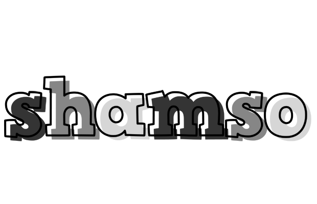 Shamso night logo