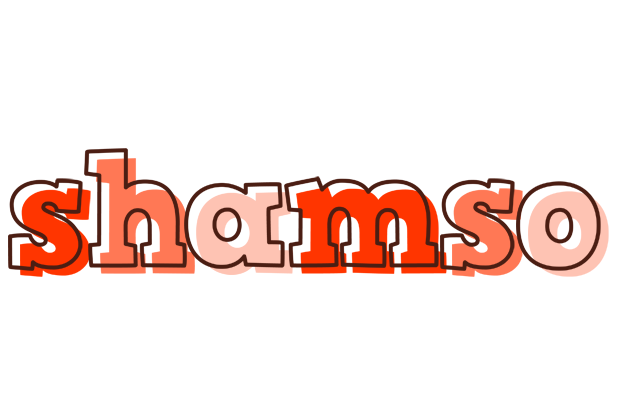 Shamso paint logo