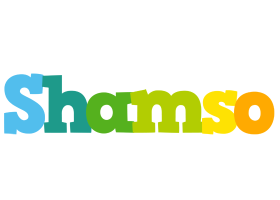 Shamso rainbows logo