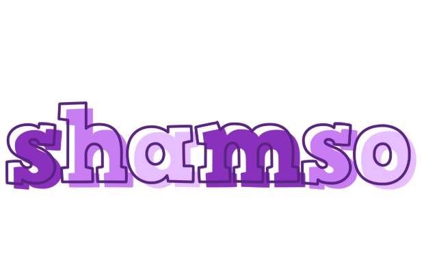 Shamso sensual logo