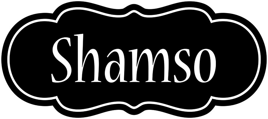 Shamso welcome logo
