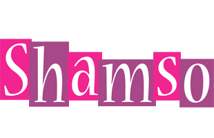 Shamso whine logo