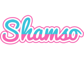 Shamso woman logo