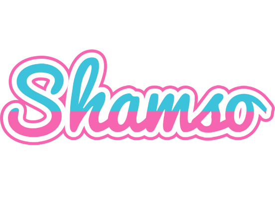 Shamso woman logo