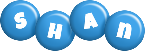 Shan candy-blue logo