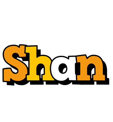 Shan cartoon logo
