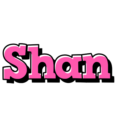 Shan girlish logo