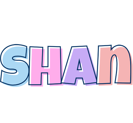 Shan pastel logo
