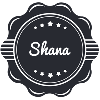 Shana badge logo