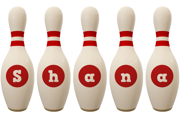 Shana bowling-pin logo