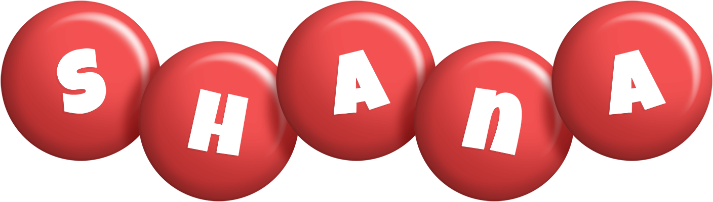 Shana candy-red logo