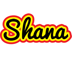Shana flaming logo
