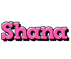 Shana girlish logo