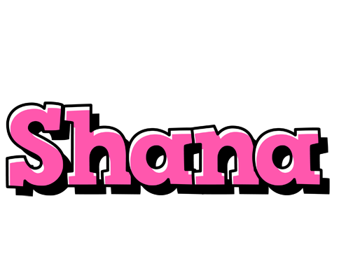 Shana girlish logo