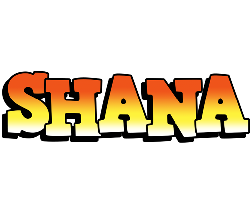 Shana sunset logo