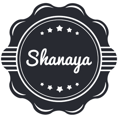 Shanaya badge logo