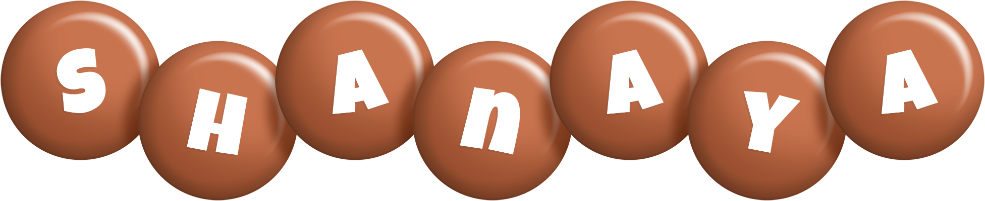 Shanaya candy-brown logo