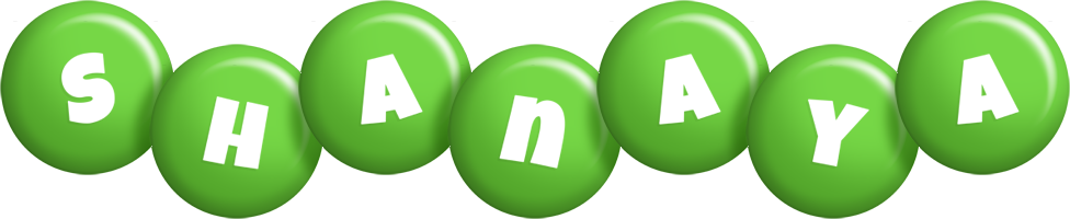 Shanaya candy-green logo