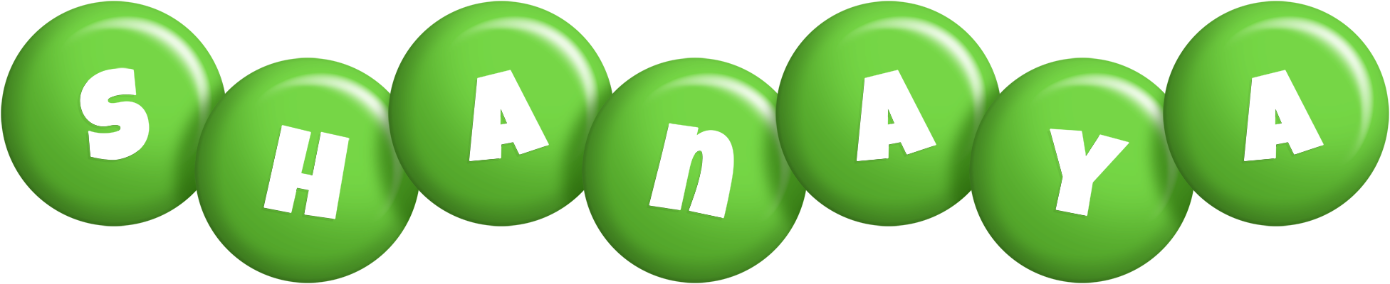 Shanaya candy-green logo