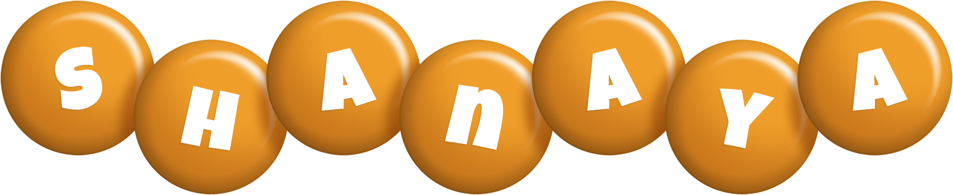 Shanaya candy-orange logo