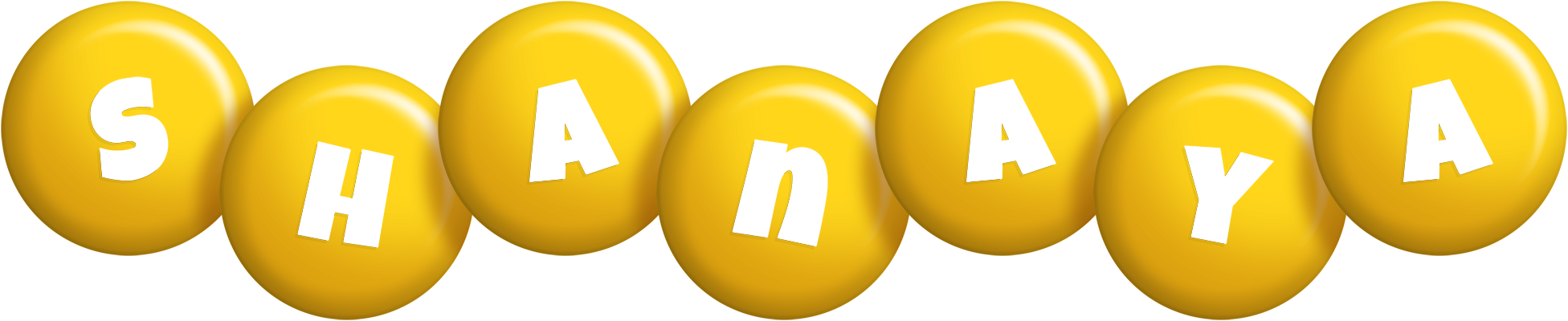 Shanaya candy-yellow logo