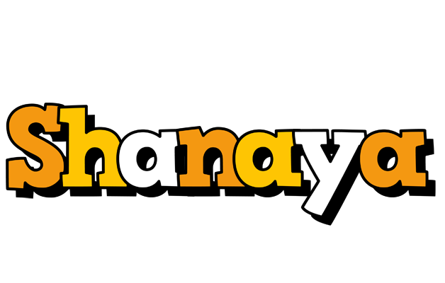 Shanaya cartoon logo