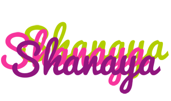 Shanaya flowers logo
