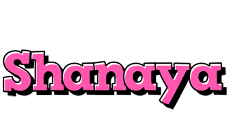 Shanaya girlish logo
