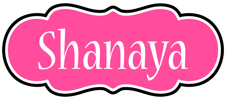 Shanaya invitation logo