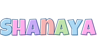 Shanaya pastel logo