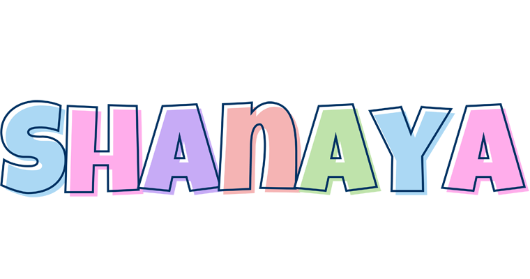 Shanaya pastel logo