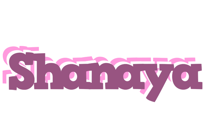 Shanaya relaxing logo