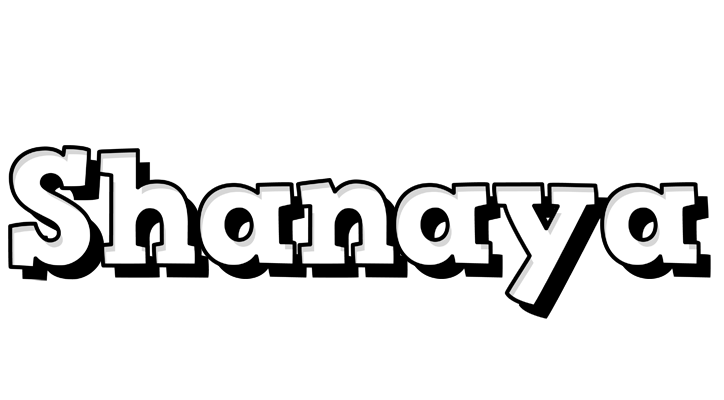 Shanaya snowing logo