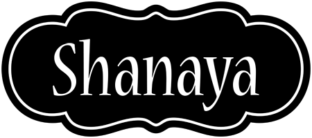 Shanaya welcome logo