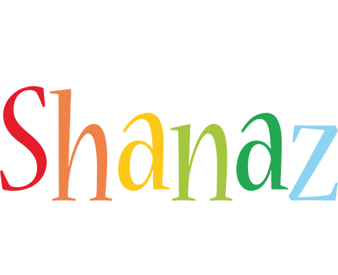 Shanaz birthday logo