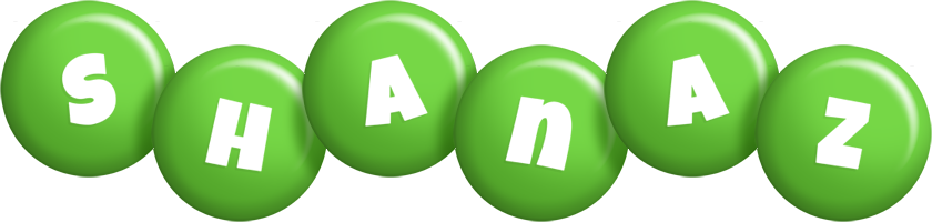 Shanaz candy-green logo