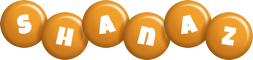 Shanaz candy-orange logo