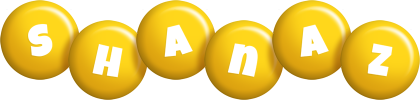 Shanaz candy-yellow logo